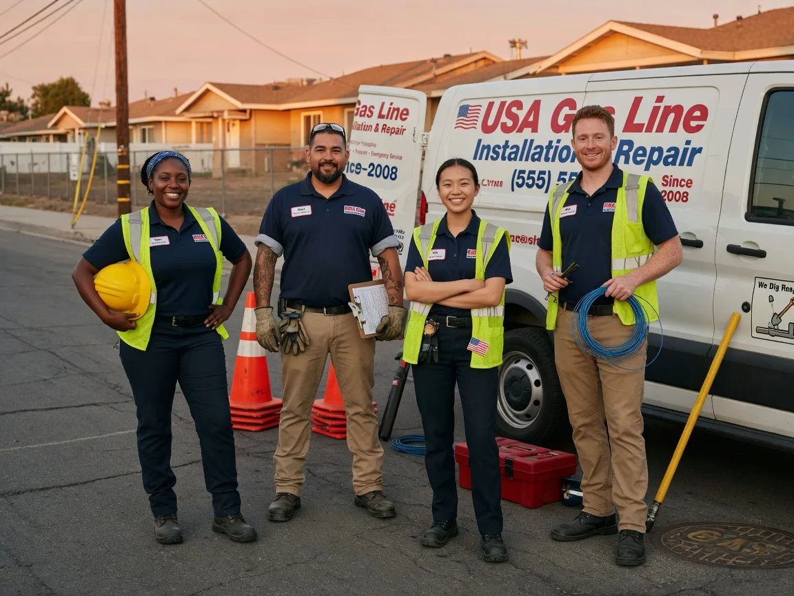 Gas Line Installation company in Springlake, TX